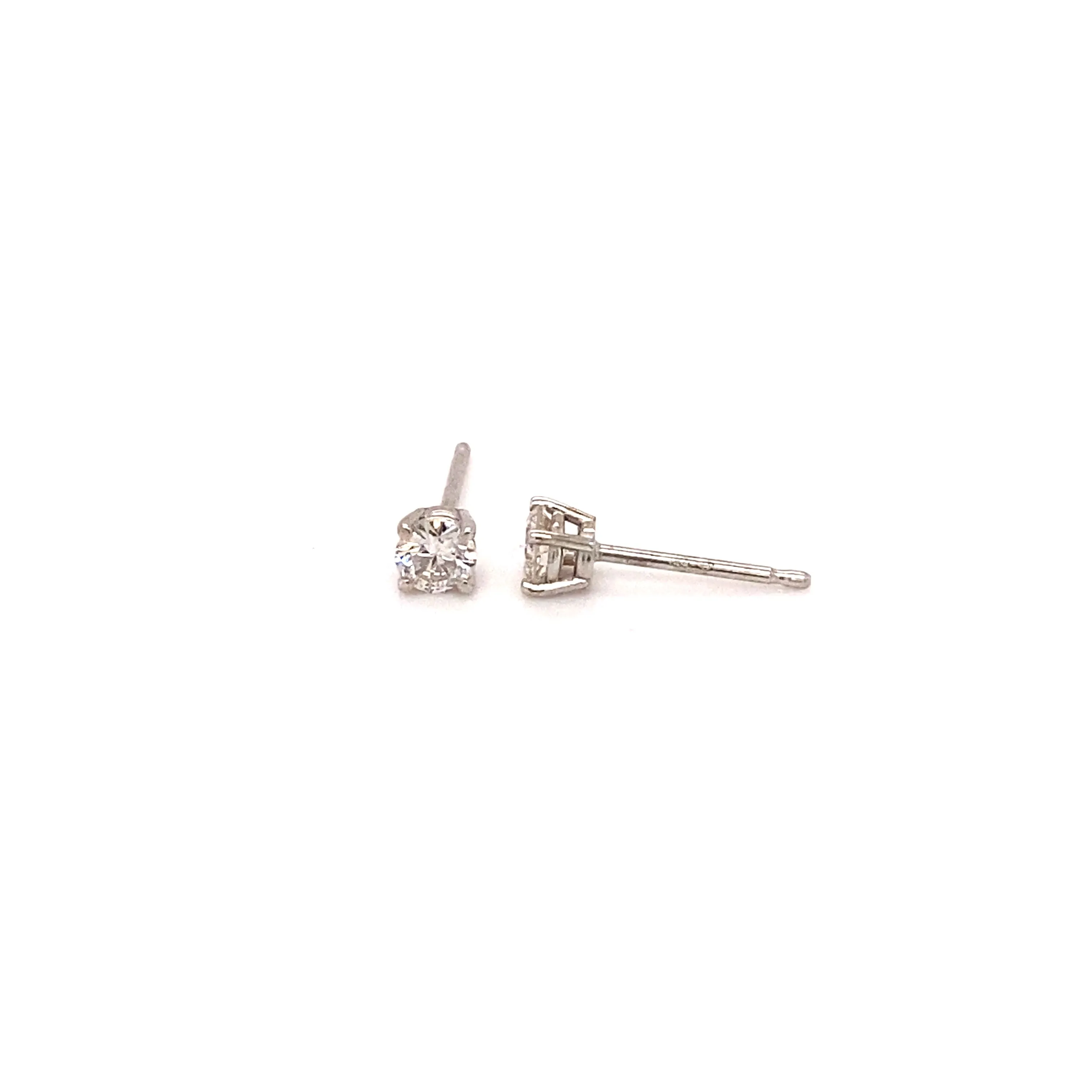 0.30ct G SI-2 Diamond 4-Prong Studs