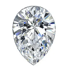 0.50 Carat Pear Lab Grown Diamond