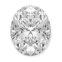 0.56 Carat Oval Lab Grown Diamond