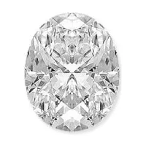 0.56 Carat Oval Lab Grown Diamond