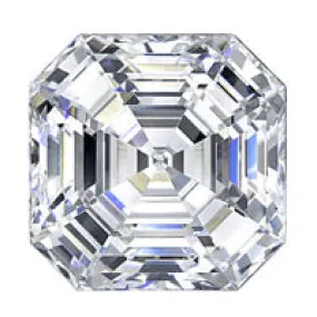 1.00 Carat Asscher Lab Grown Diamond