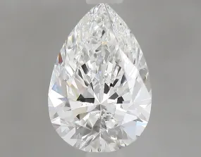 1.00ct PEAR Diamond F VS1 EX - IGI 615349948