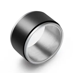 12mm 316L Stainless Steel Spinner Ring