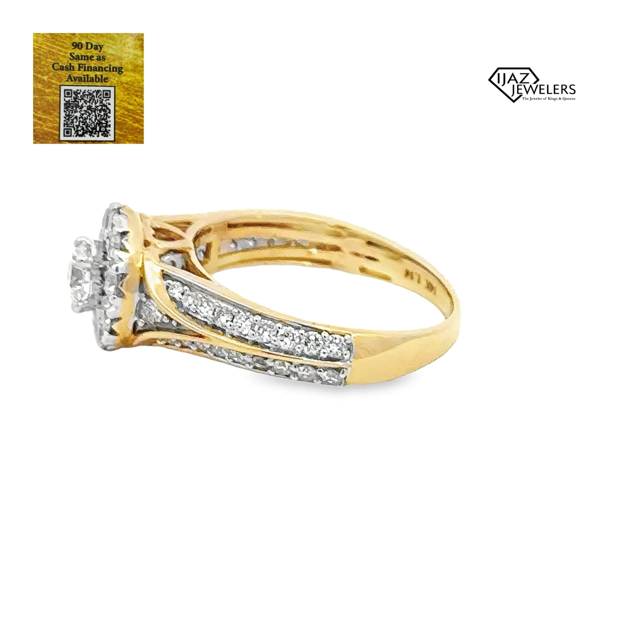 14K Gold 1.14 CTW Diamond Ring