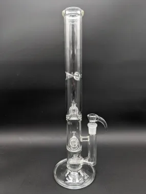 2K Glass Tubes - Dual Gridline to Double Imperial - Clear