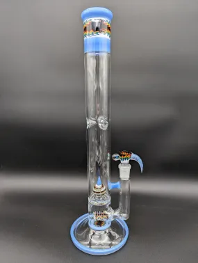 2K Glass Worked Dual Inline to Imperial Tube