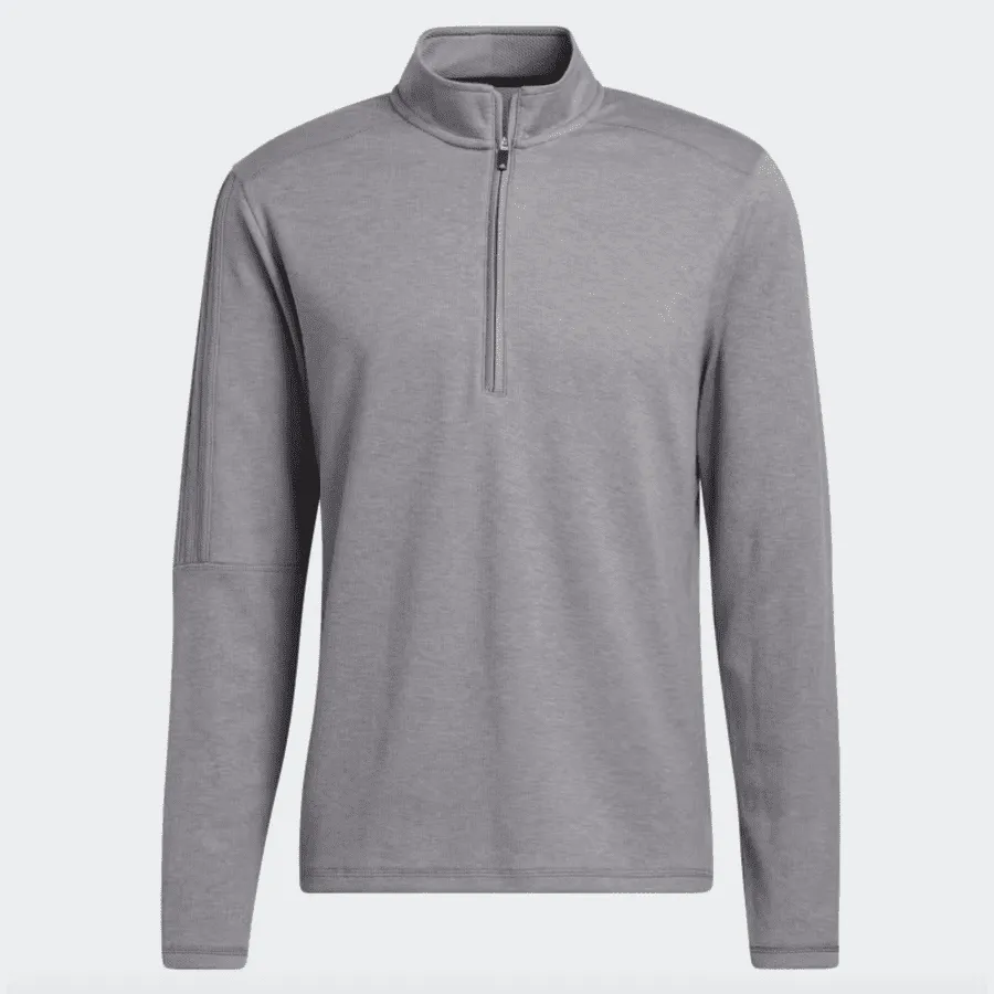 Adidas 3-Stripes Quarter-Zip Pullover