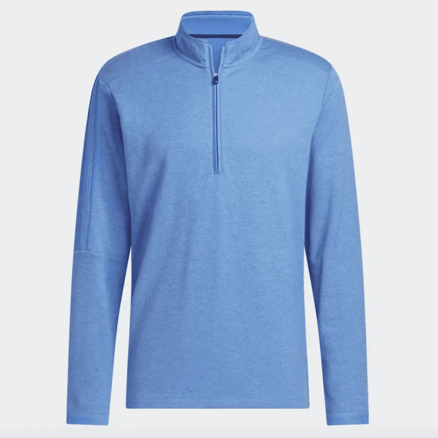 Adidas 3-Stripes Quarter-Zip Pullover