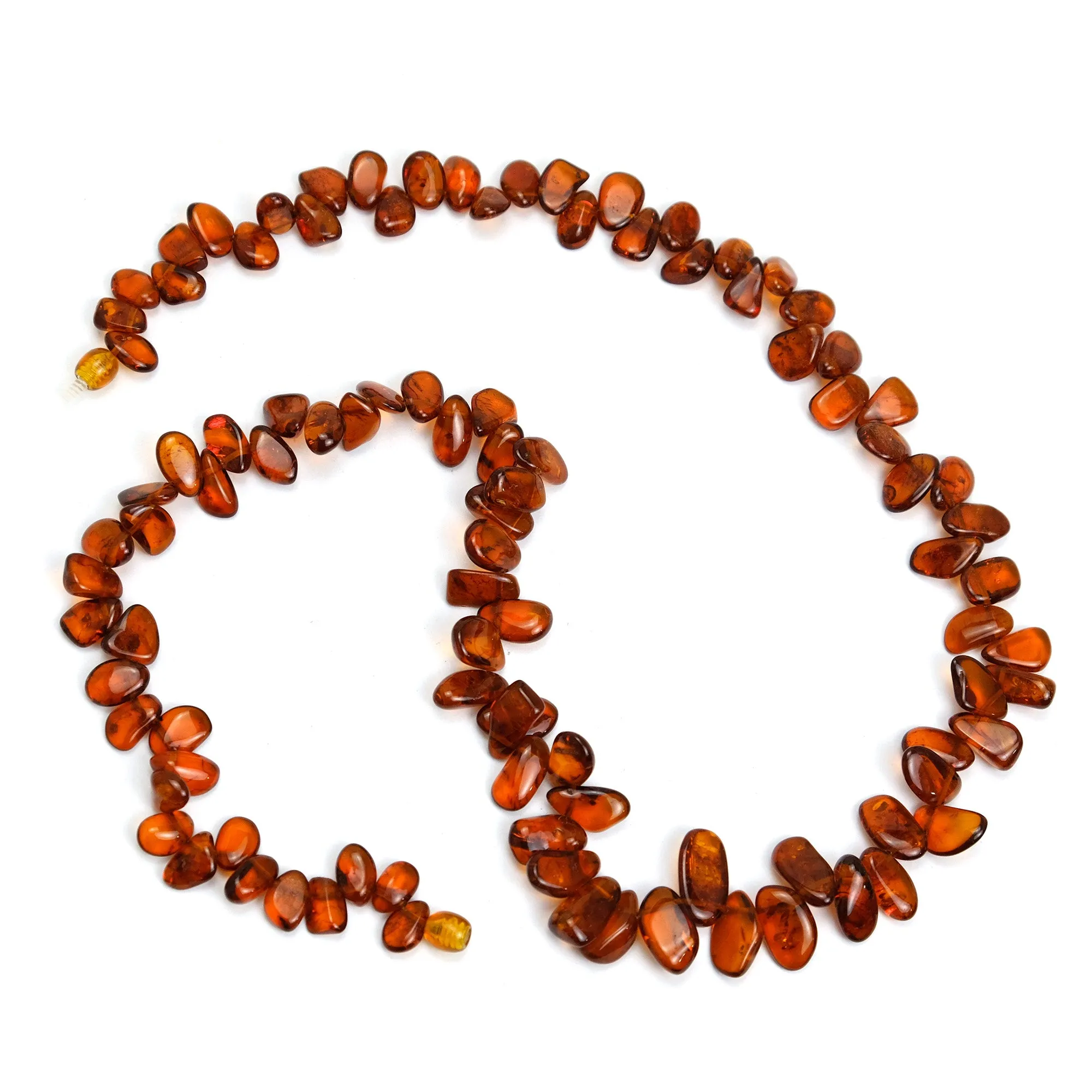 Amber Teardrop Strand