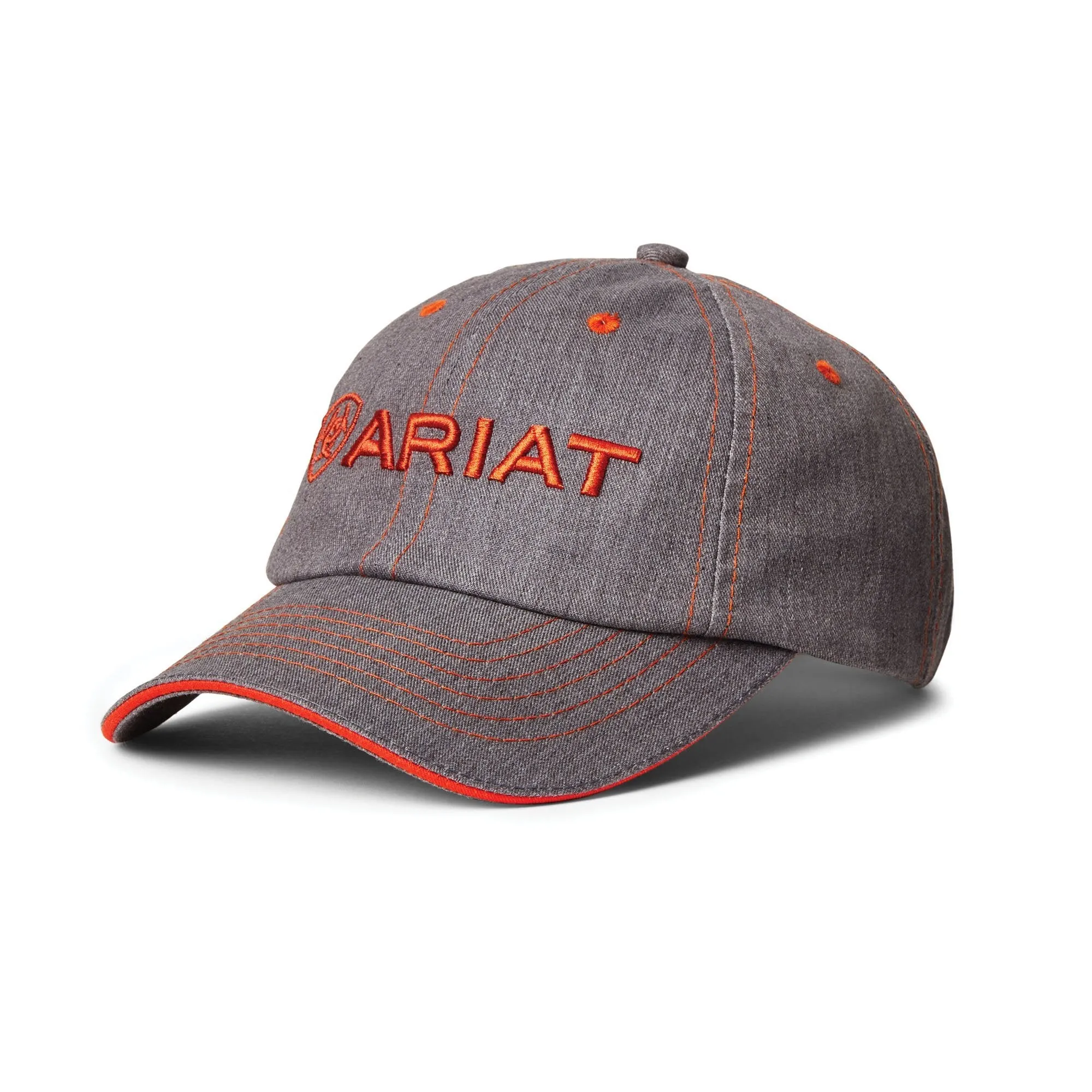 Ariat Team II Cap Heather Grey/Red Clay