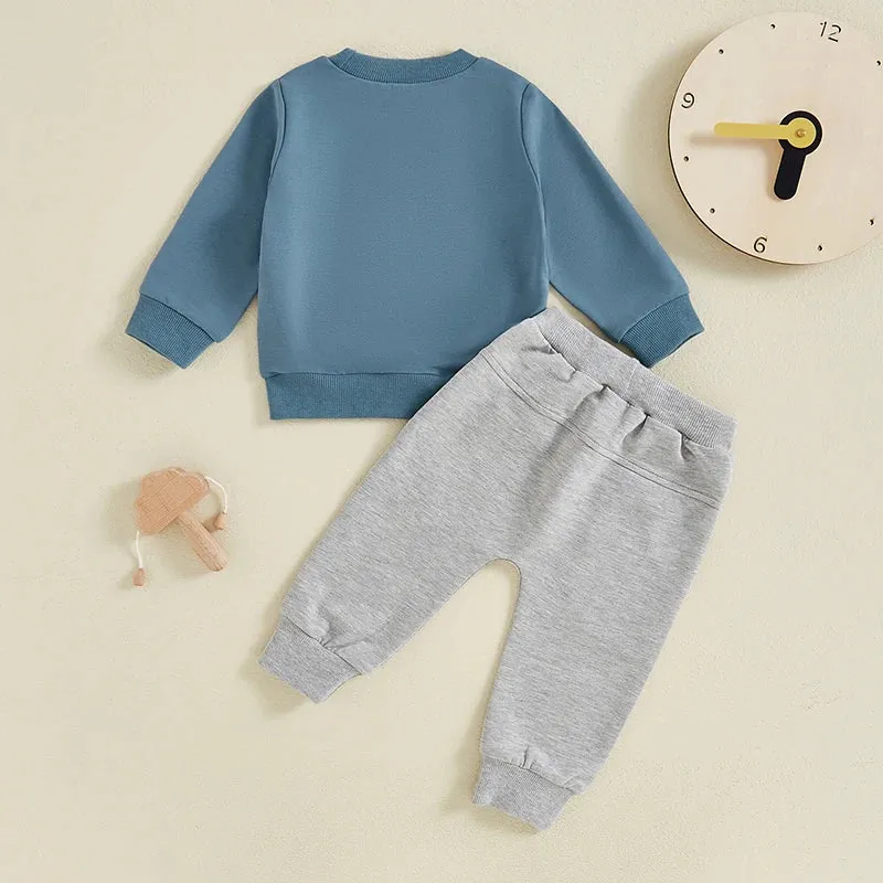 Baby/Toddler Boys LITTLE BROTHER Autumn Loungewear Set