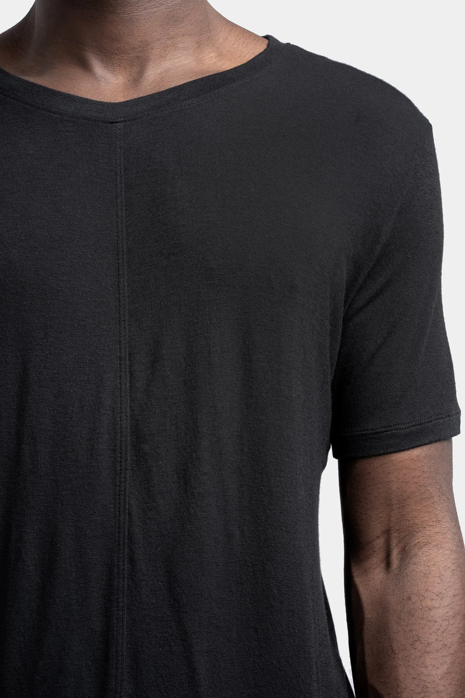 Basic viscose / silk blend t-shirt