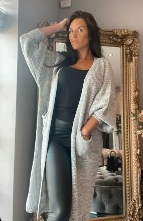 Baylie Light Grey Cardigan