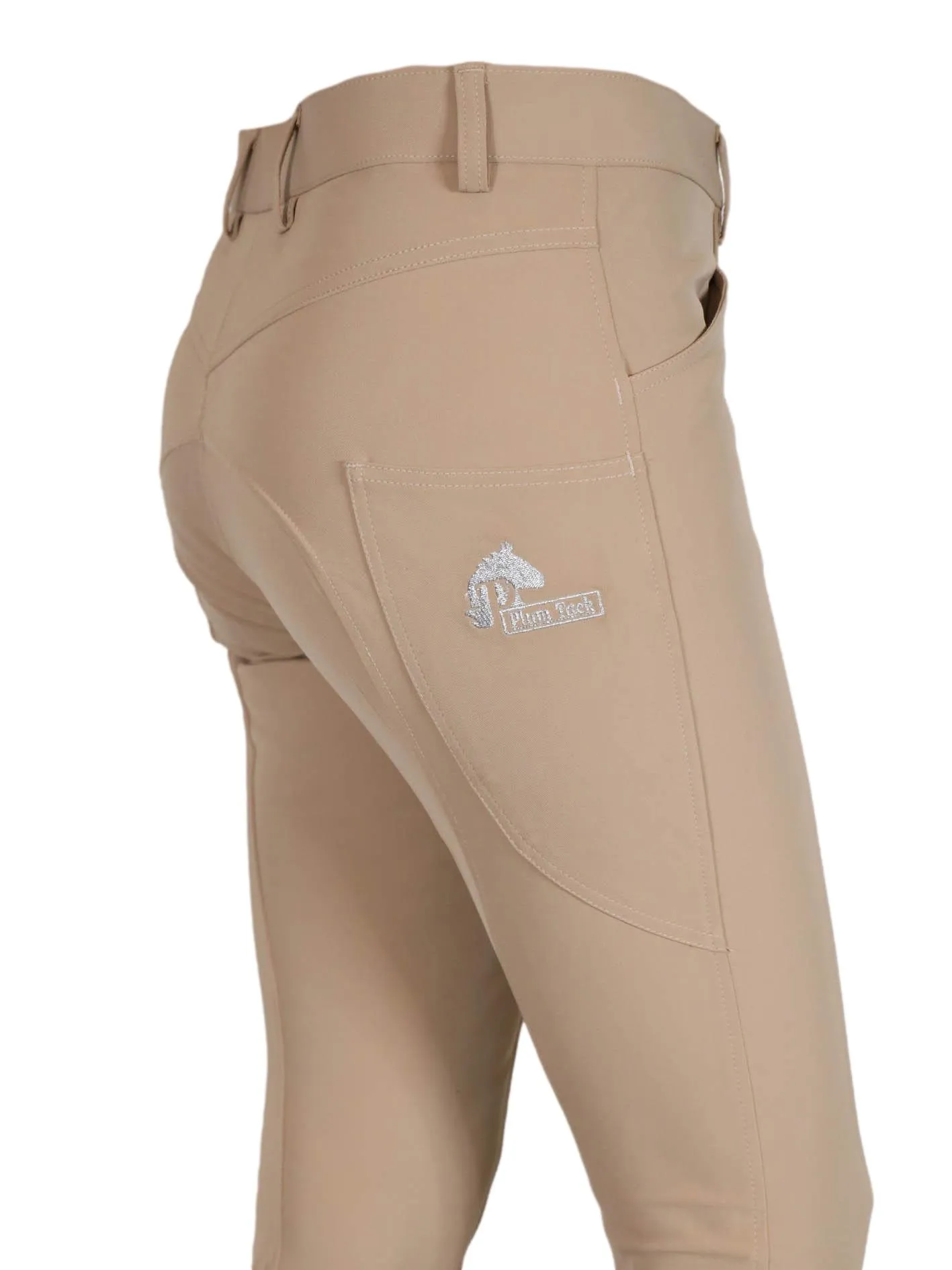 Beige CoolMax Competition Breeches with or without silicone seat