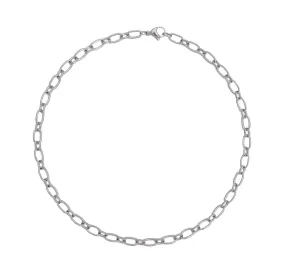 Belcher Chain Necklace Silver