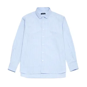 Bergfabel Farmer Shirt in Light Blue Stripe