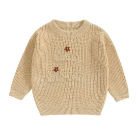 Big Sister - Little Kids (to 5T) Deluxe Sweater Autumn Fall Winter