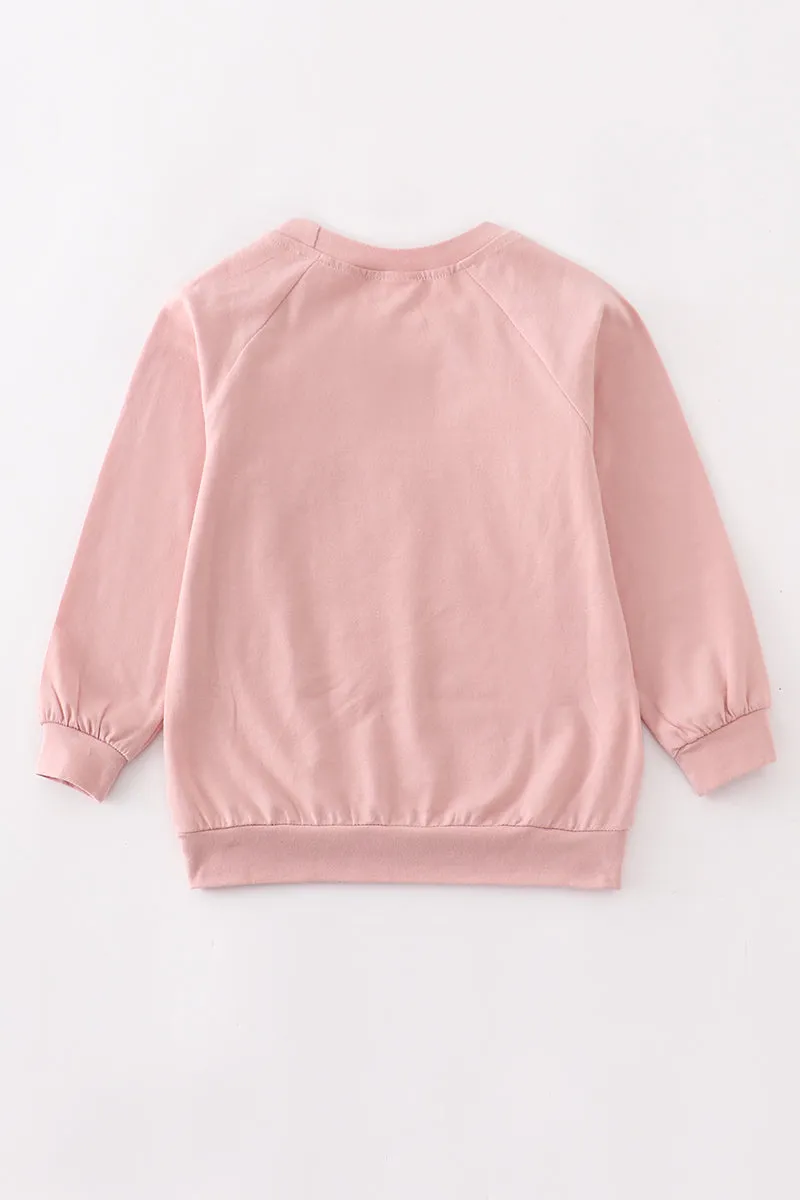 Blush pumpkin shirt