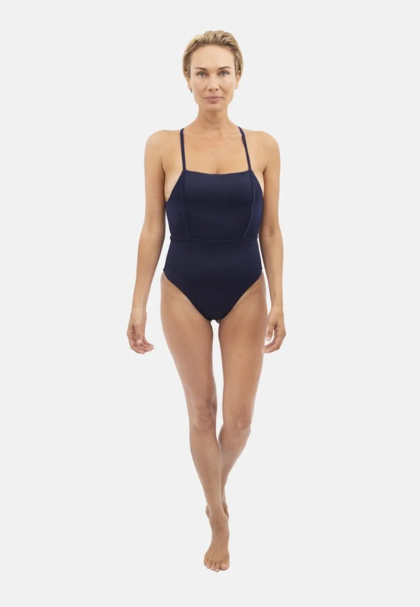 Byron Bay Econyl Swimsuit | Deep Sea