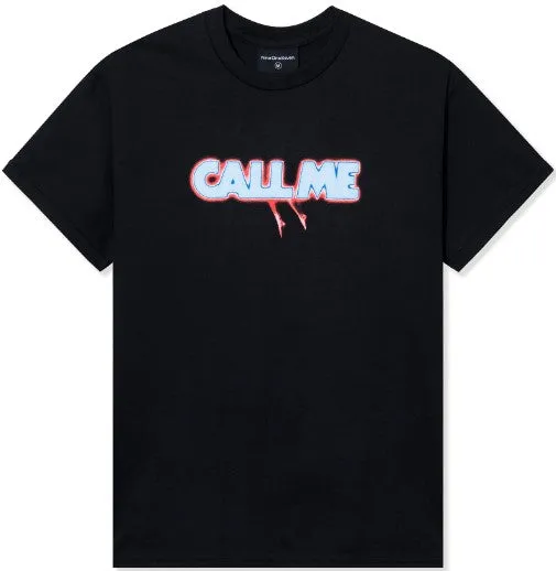 Call Me 917 Let's Talk Tee / Black