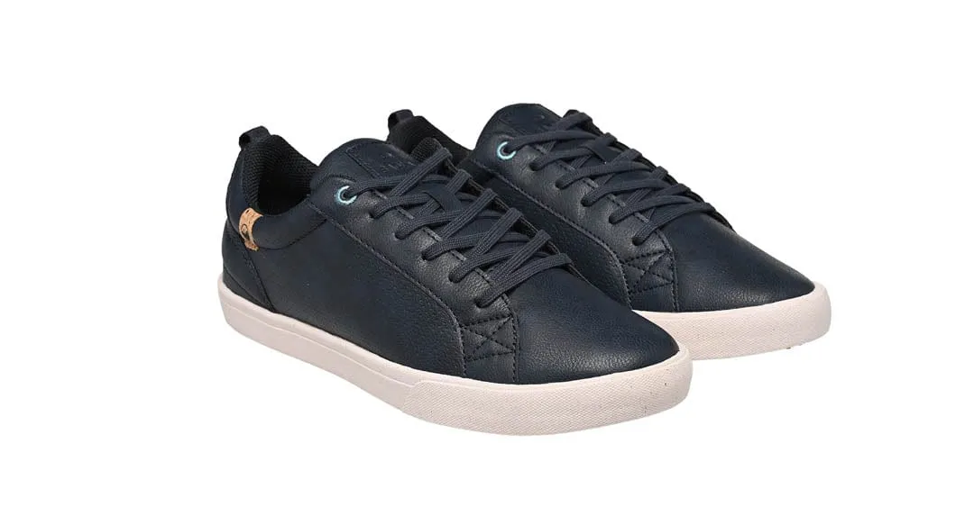 Cannon VL Women's Vegan Leather Sneakers | Blue Night