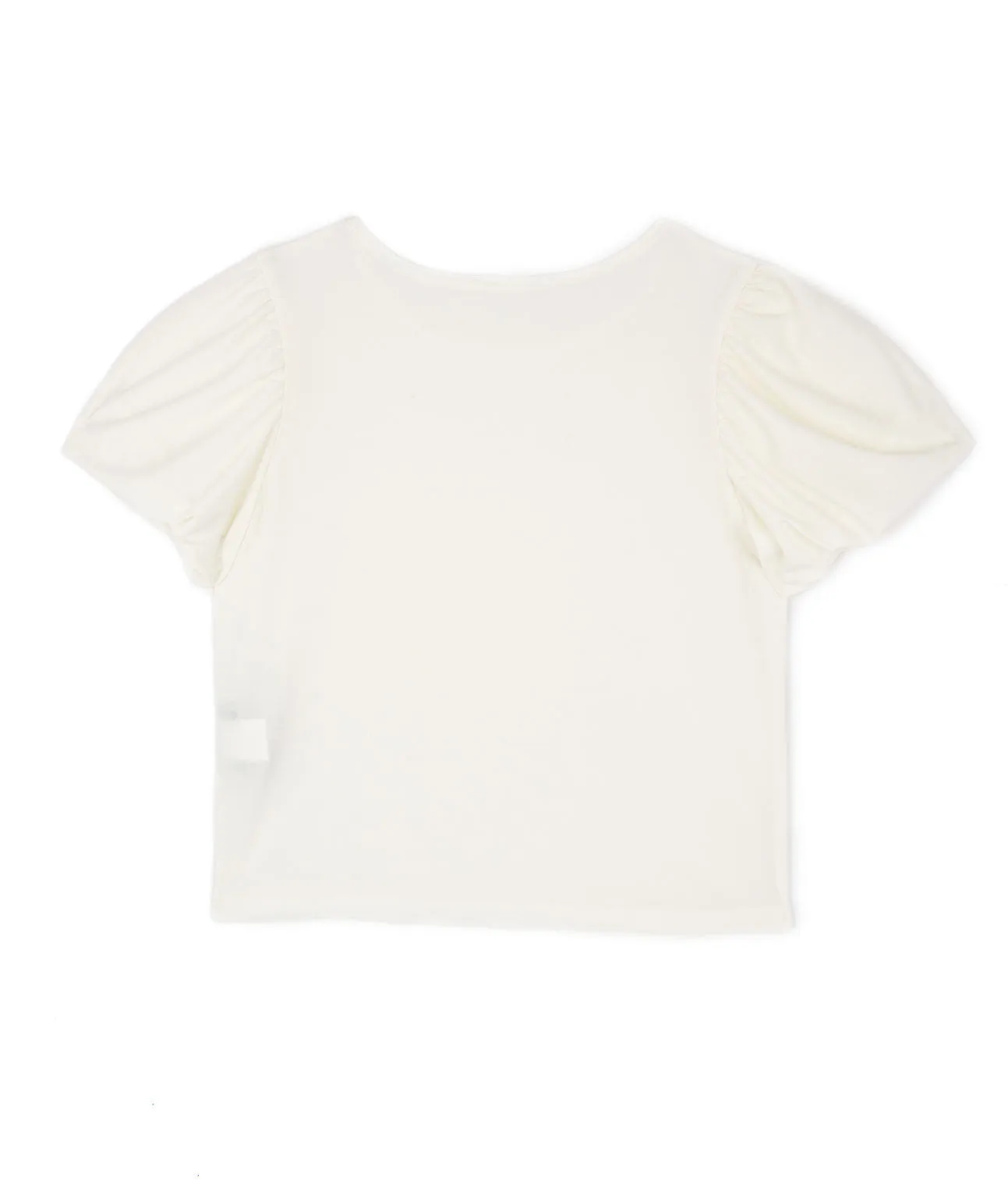 Cheryl Creations Girls Raquel Puff Sleeve Top