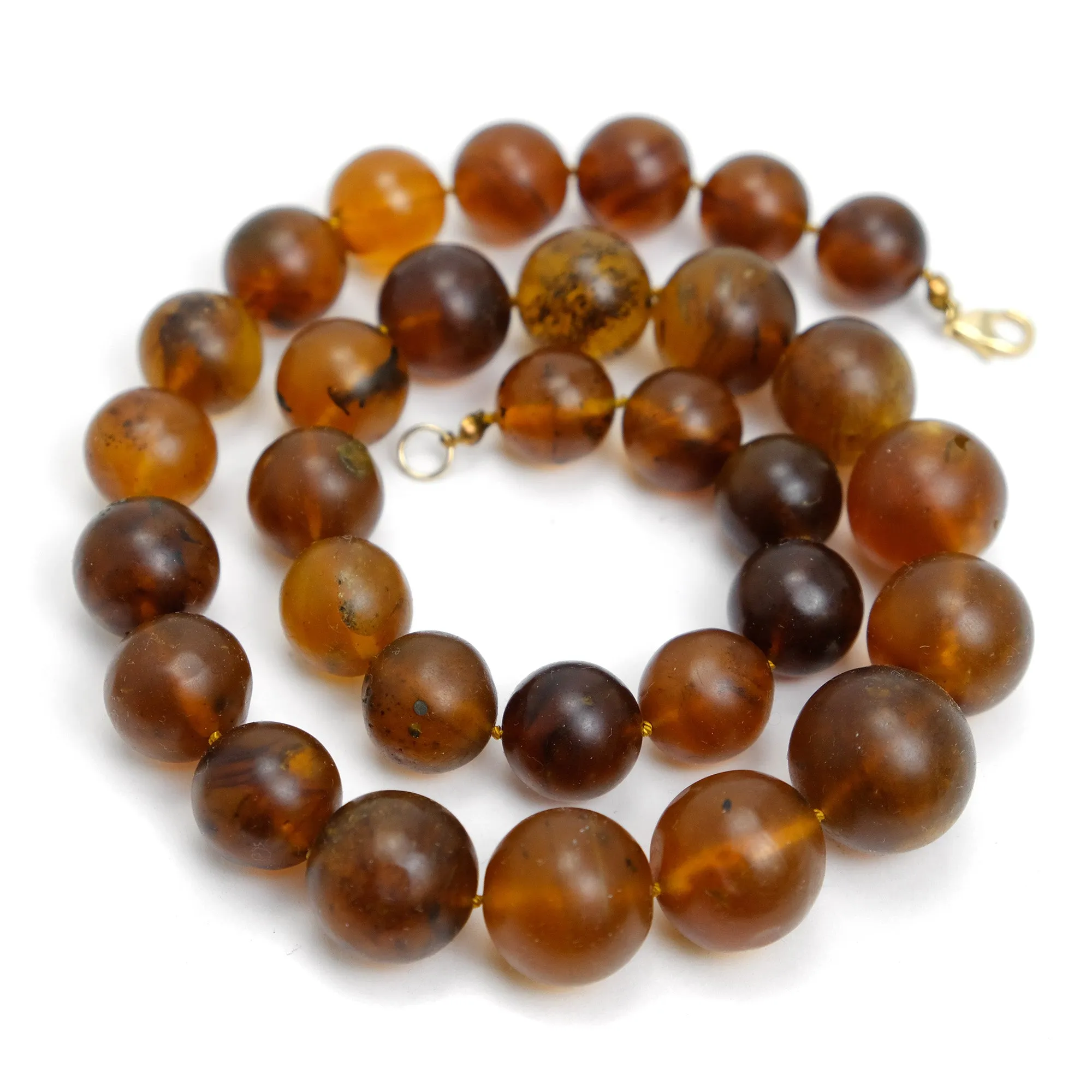 Chin State Fine Amber Necklace #2