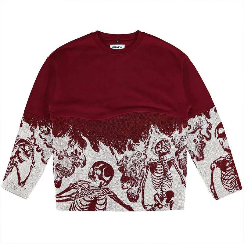 Copy of nMens Pattern Sweater Crewneck Men's Sweatshirt High Quality Wholesale Sweatshirt