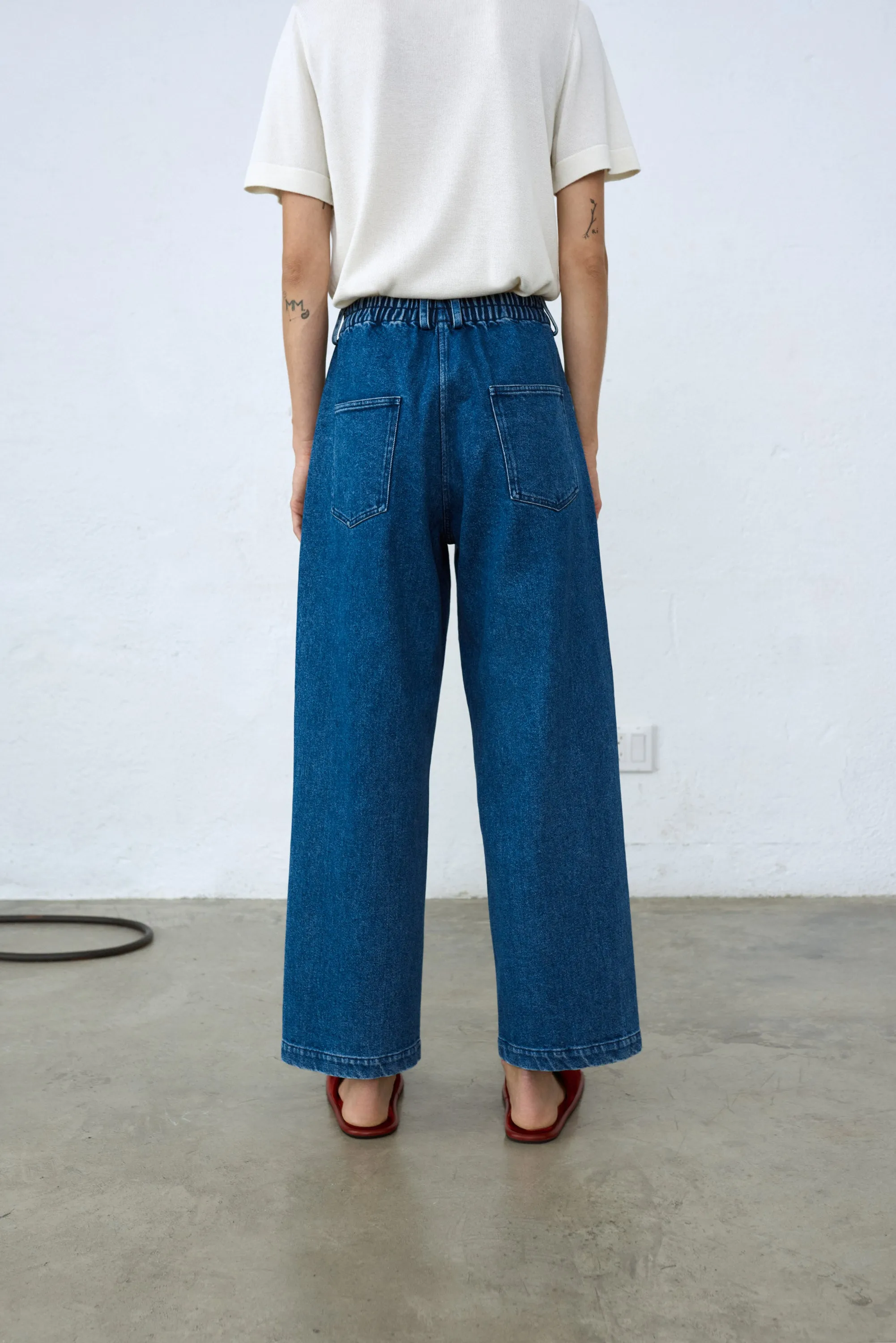 Cordera - Straight Denim Pants Indigo