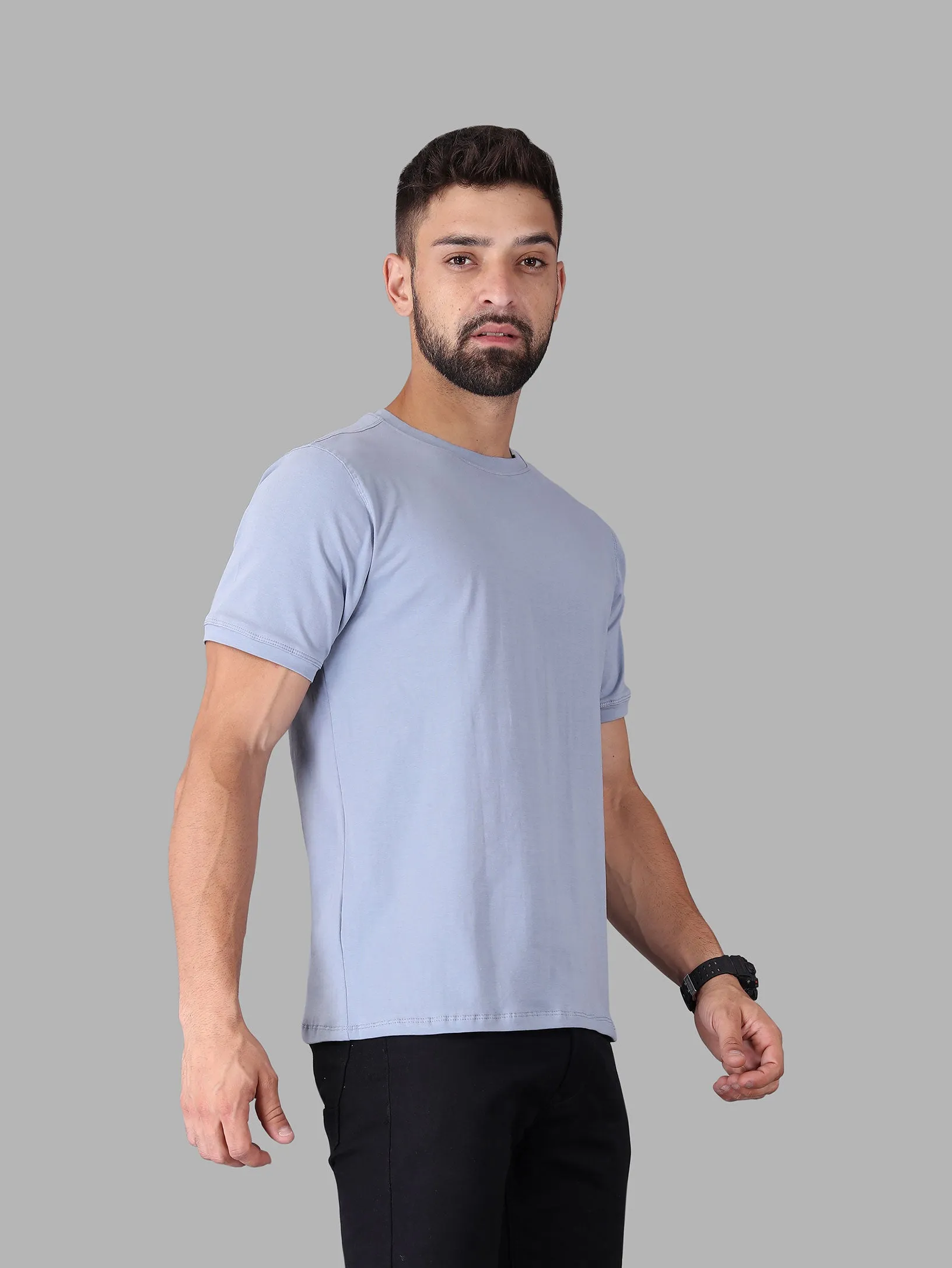 Crew Neck Half Sleeve T-Shirt