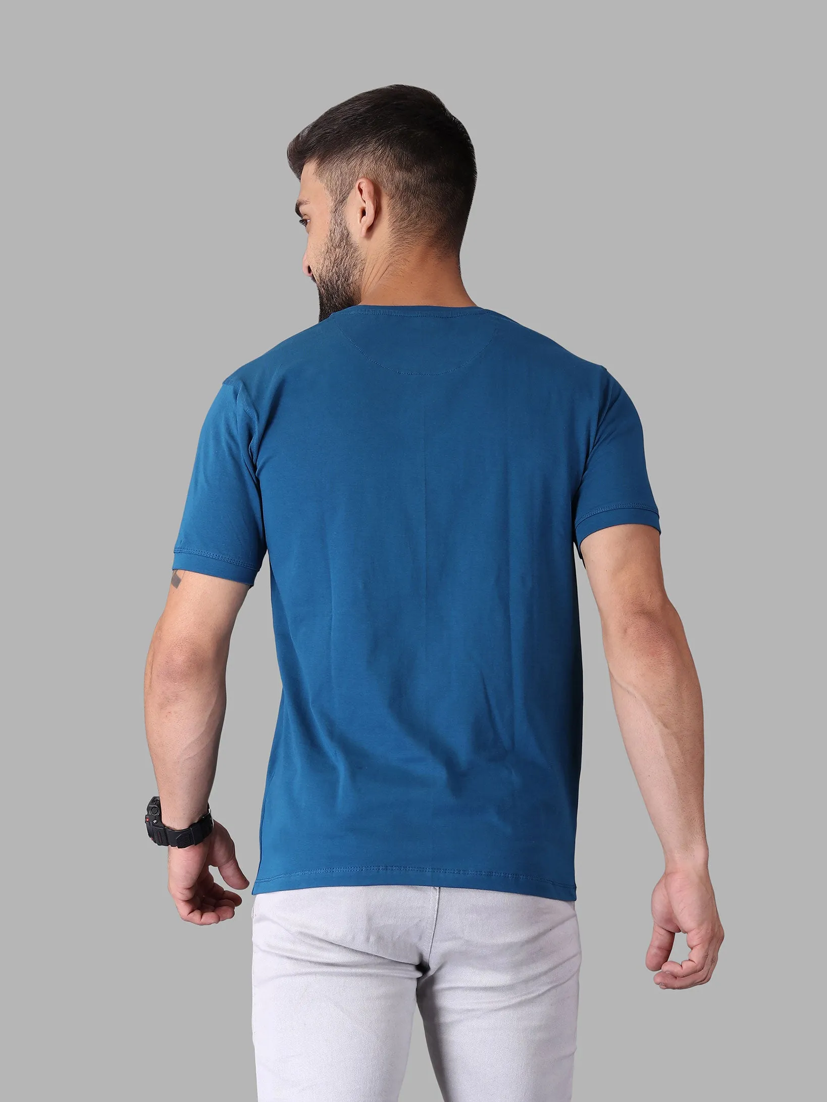 Crew Neck Half Sleeve T-Shirt