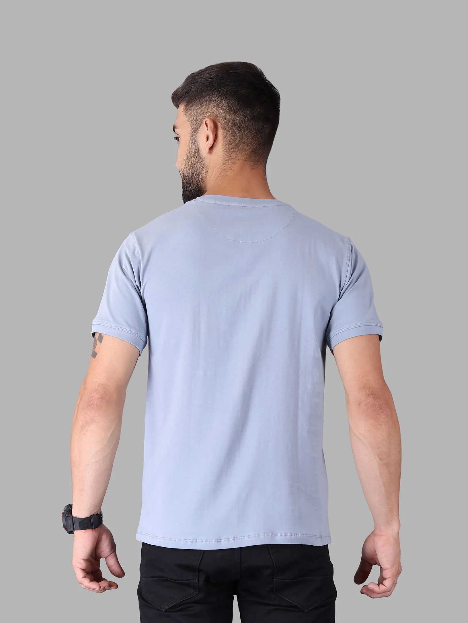 Crew Neck Half Sleeve T-Shirt