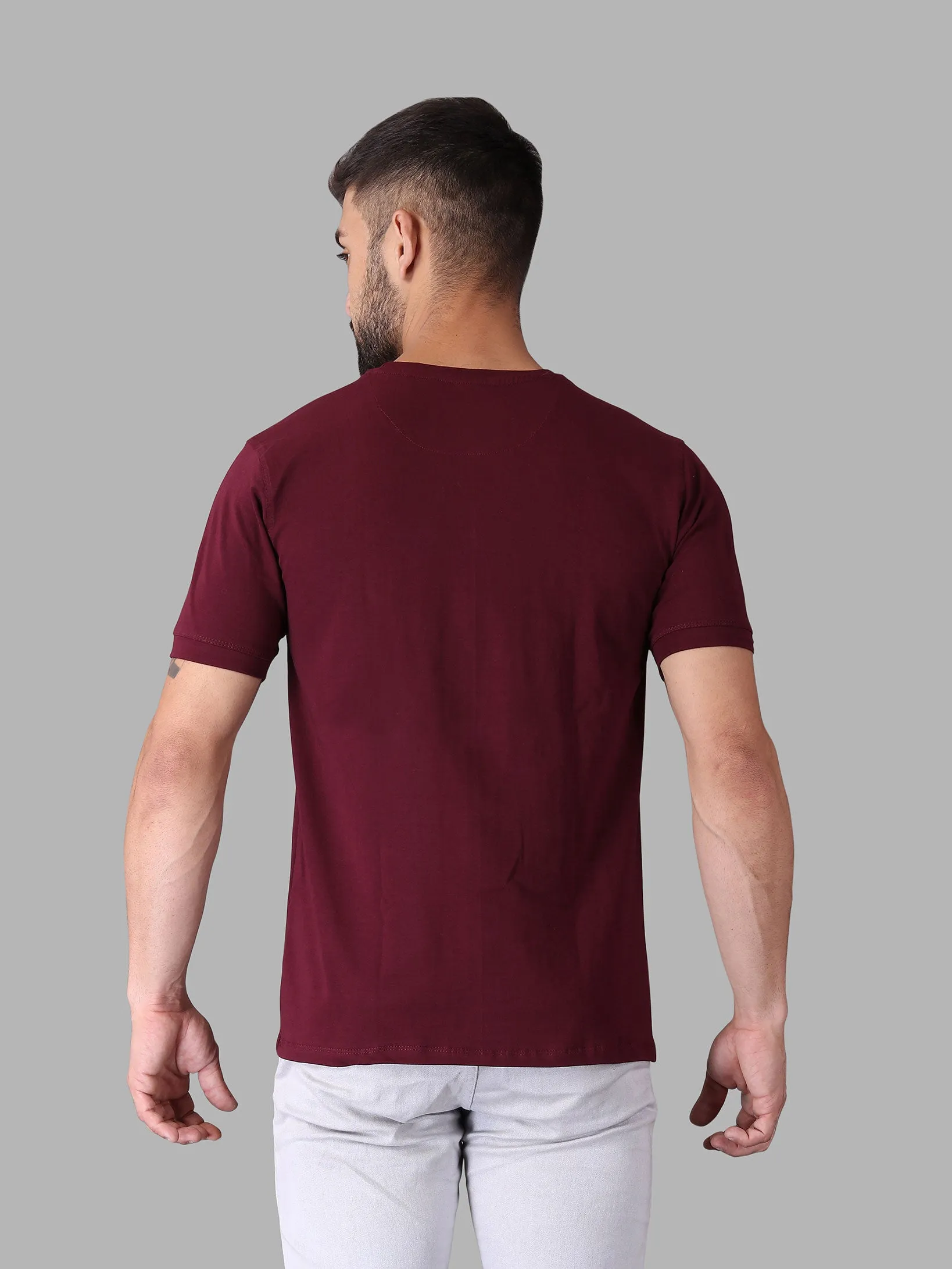 Crew Neck Half Sleeve T-Shirt