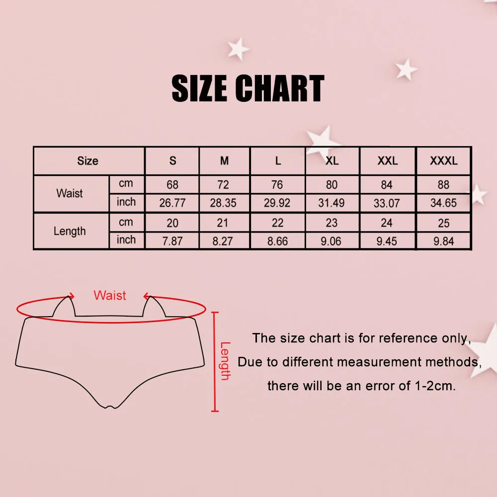 Custom 3D Cartoon Animal Print Hipster Women Panties Cute Underwear With Ears for Pet Lover