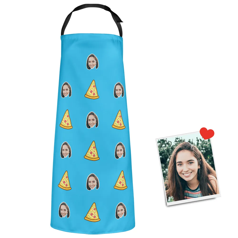 Custom Face Apron - Pizza