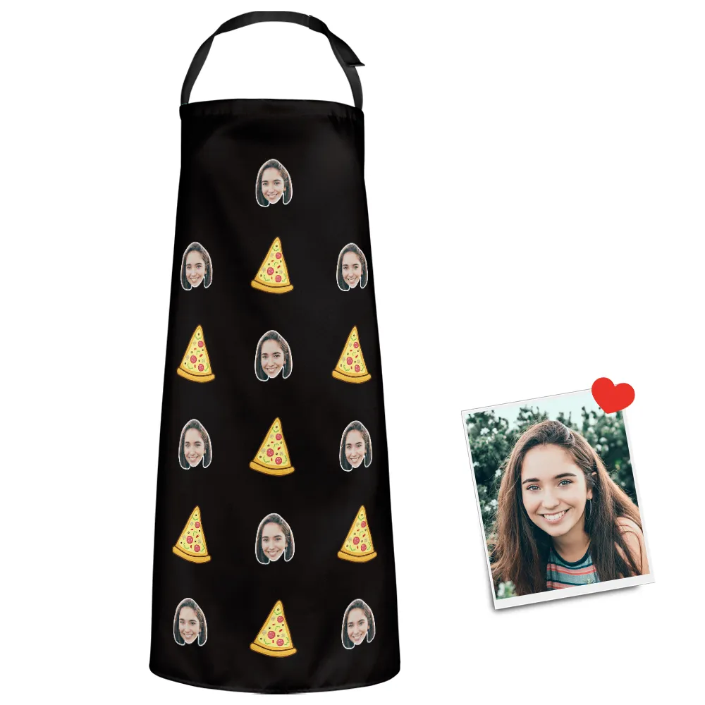 Custom Face Apron - Pizza