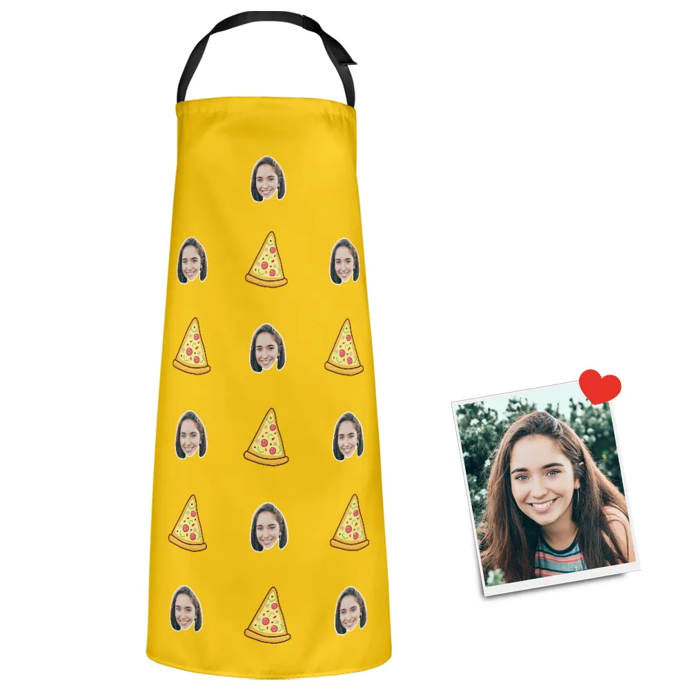 Custom Face Apron - Pizza