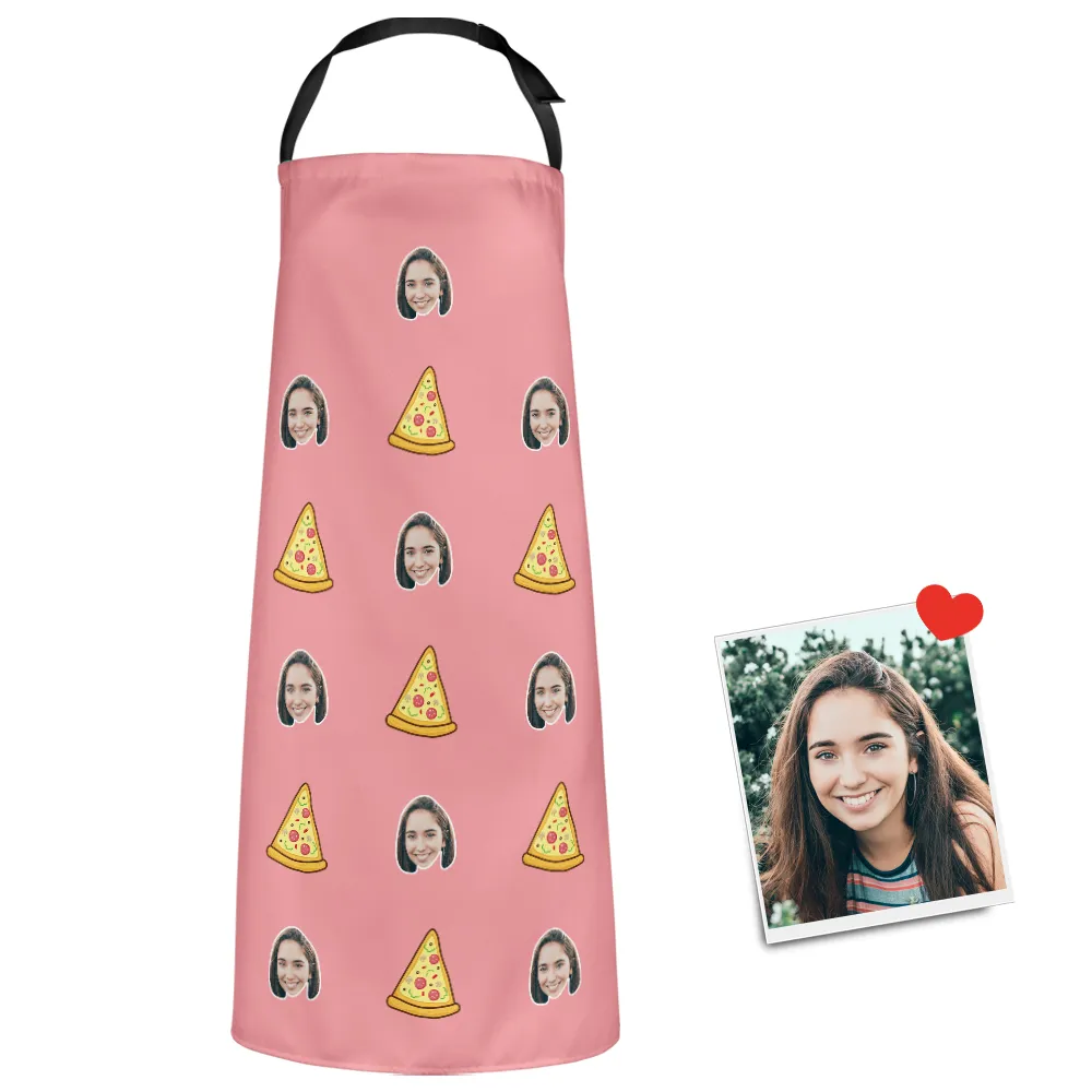 Custom Face Apron - Pizza