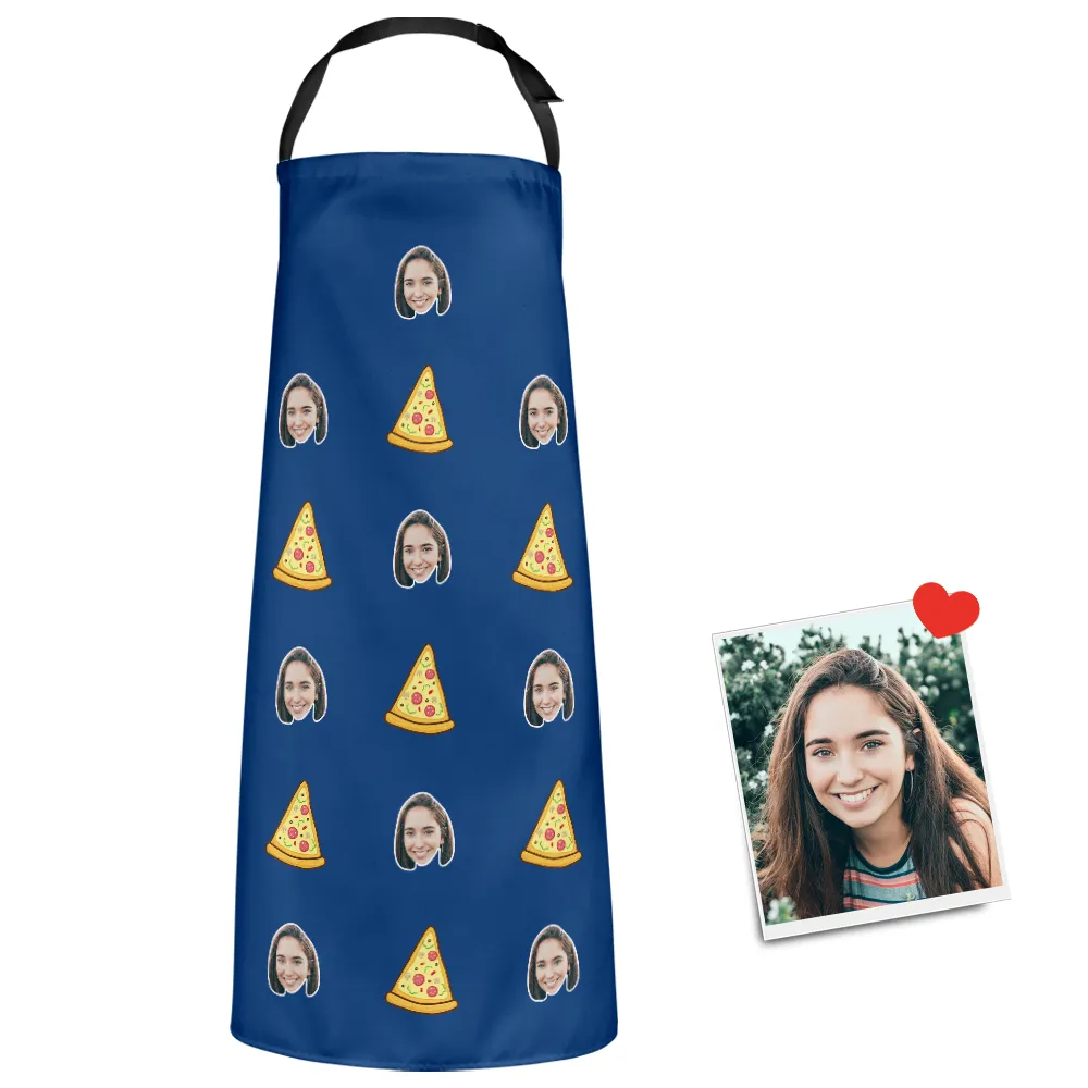 Custom Face Apron - Pizza