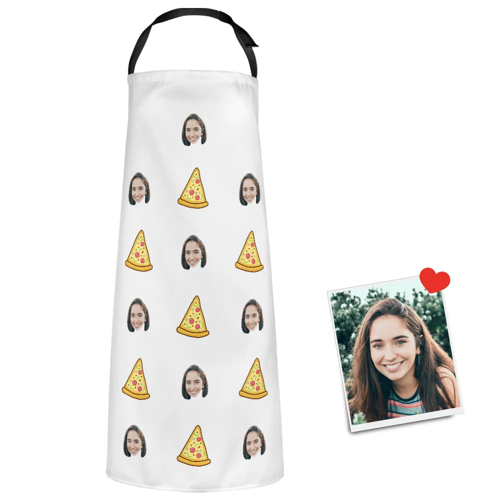 Custom Face Apron - Pizza