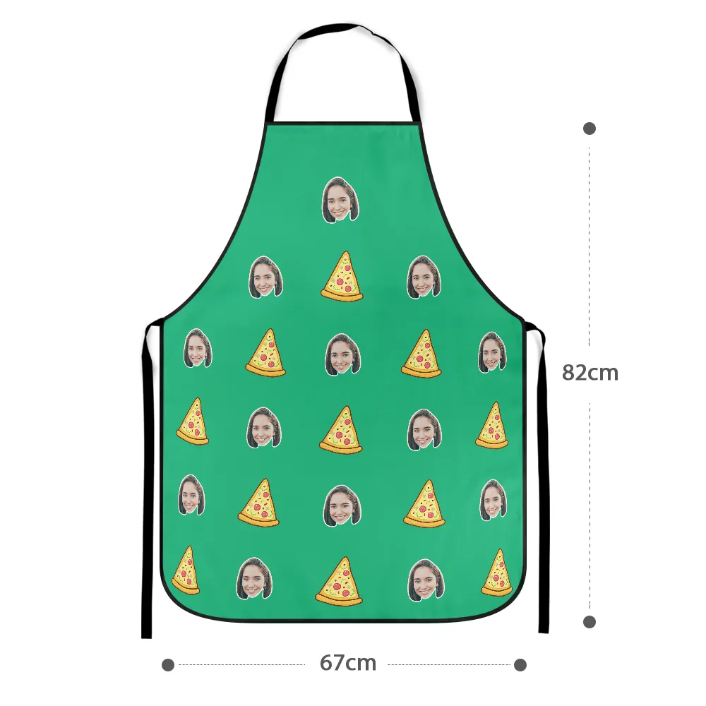 Custom Face Apron - Pizza