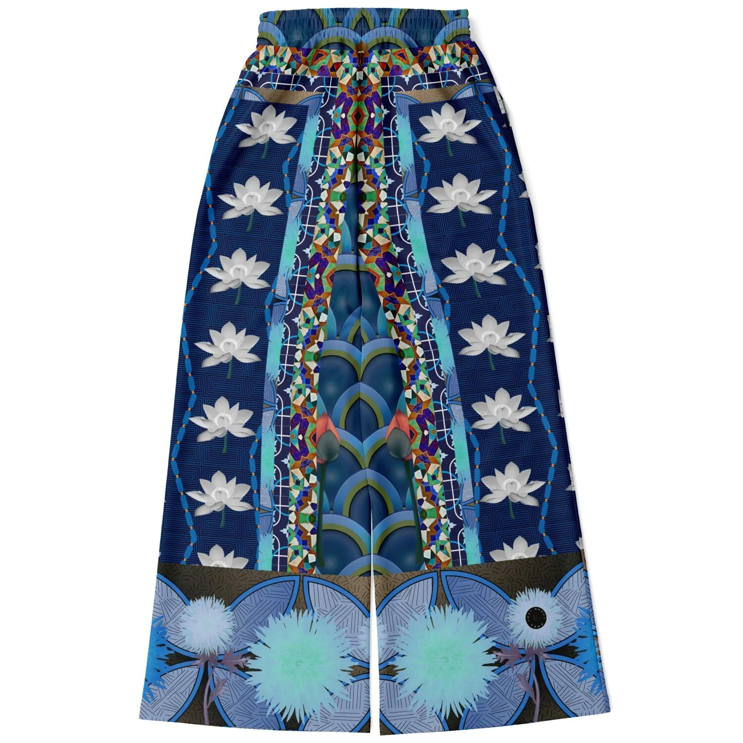 Dahlia Lama Eco-Poly Stretchy Phat Bellbottoms