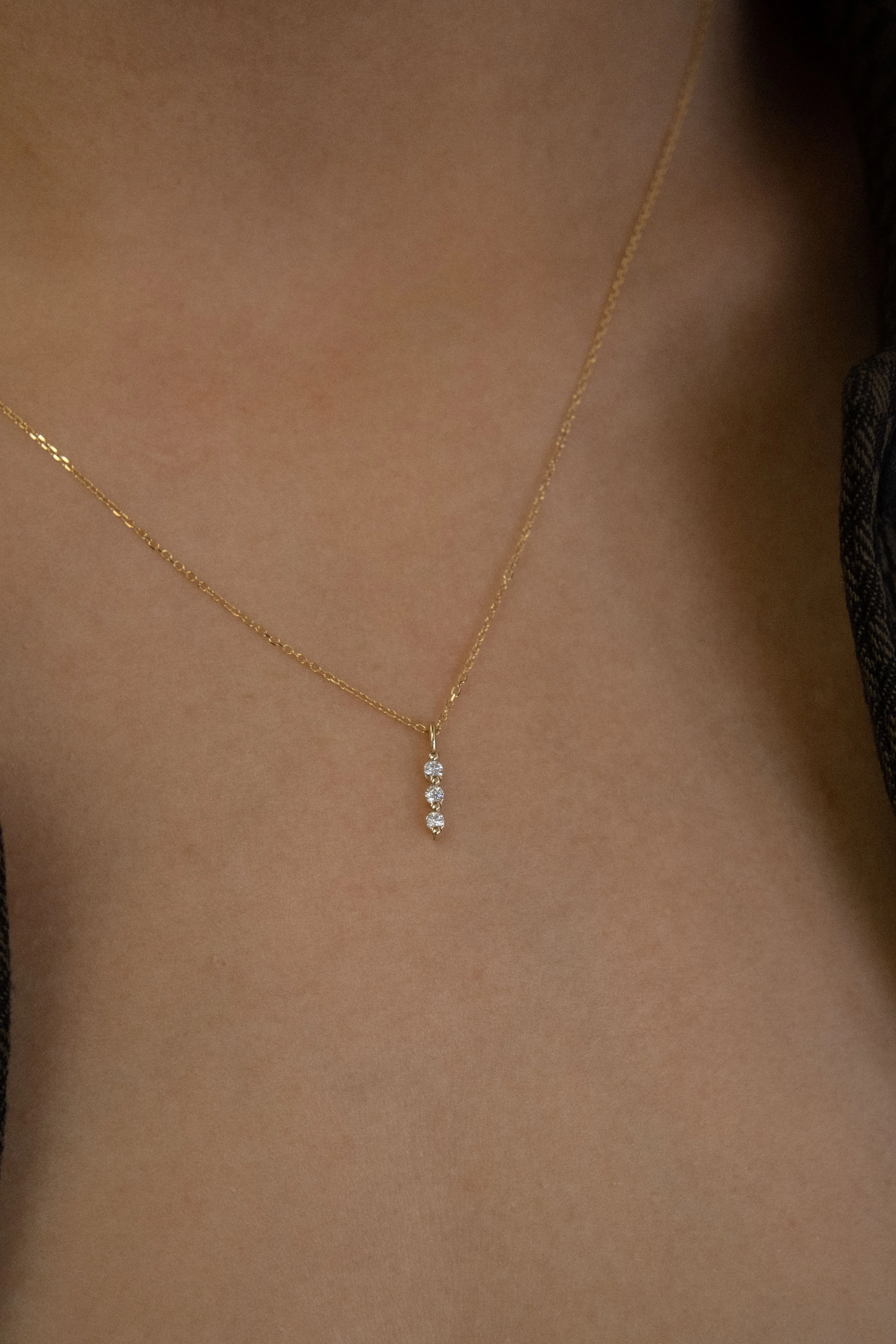 Diamond Stack Necklace