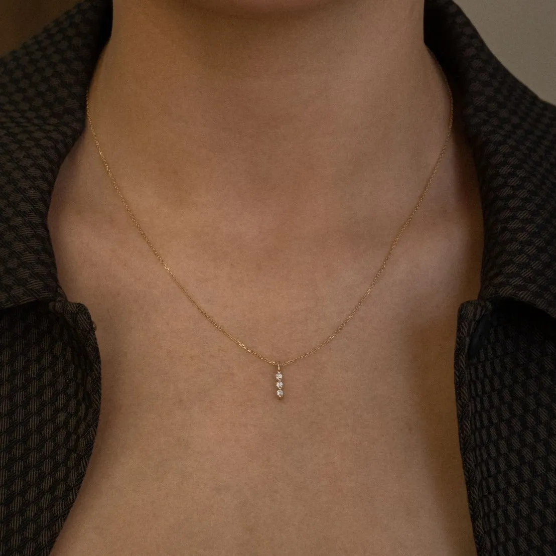 Diamond Stack Necklace