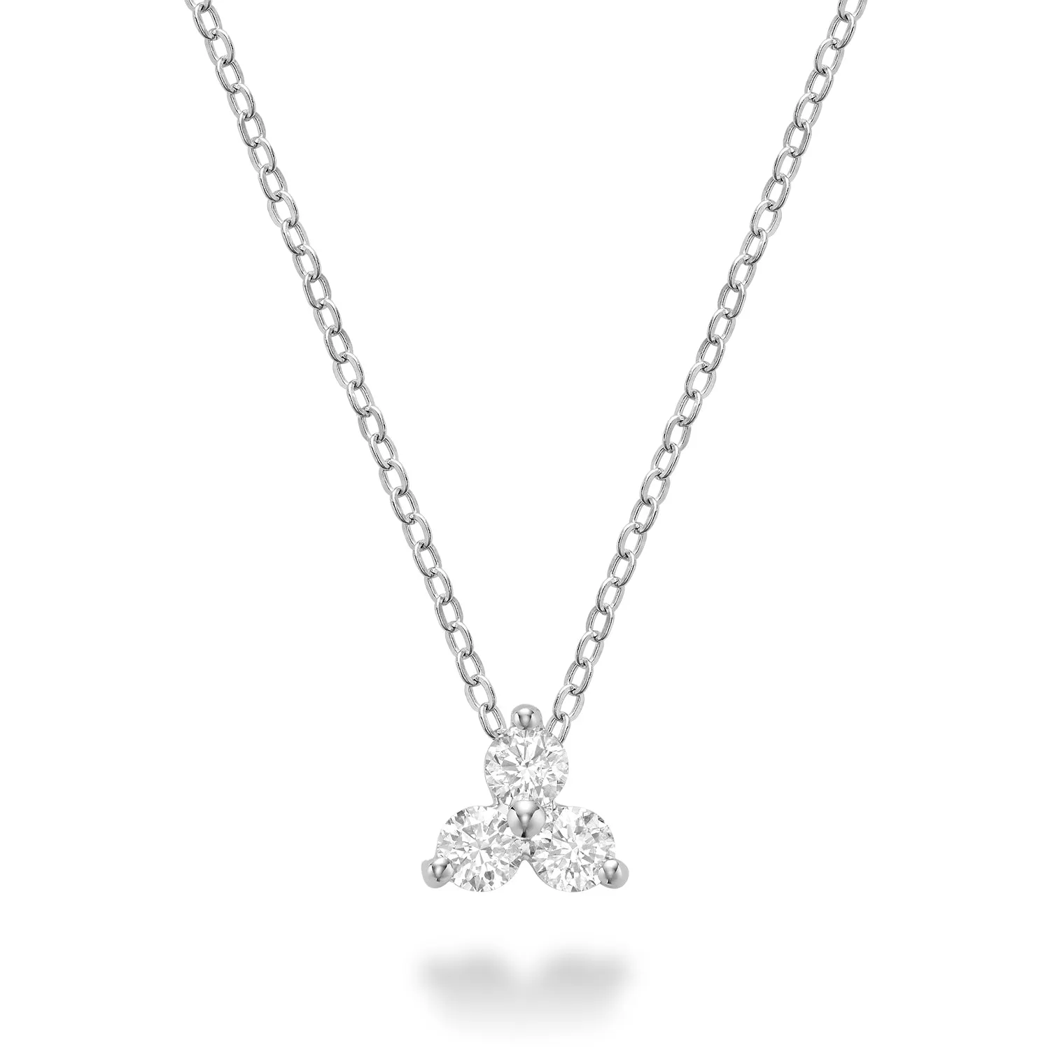 Diamond Trio Necklace