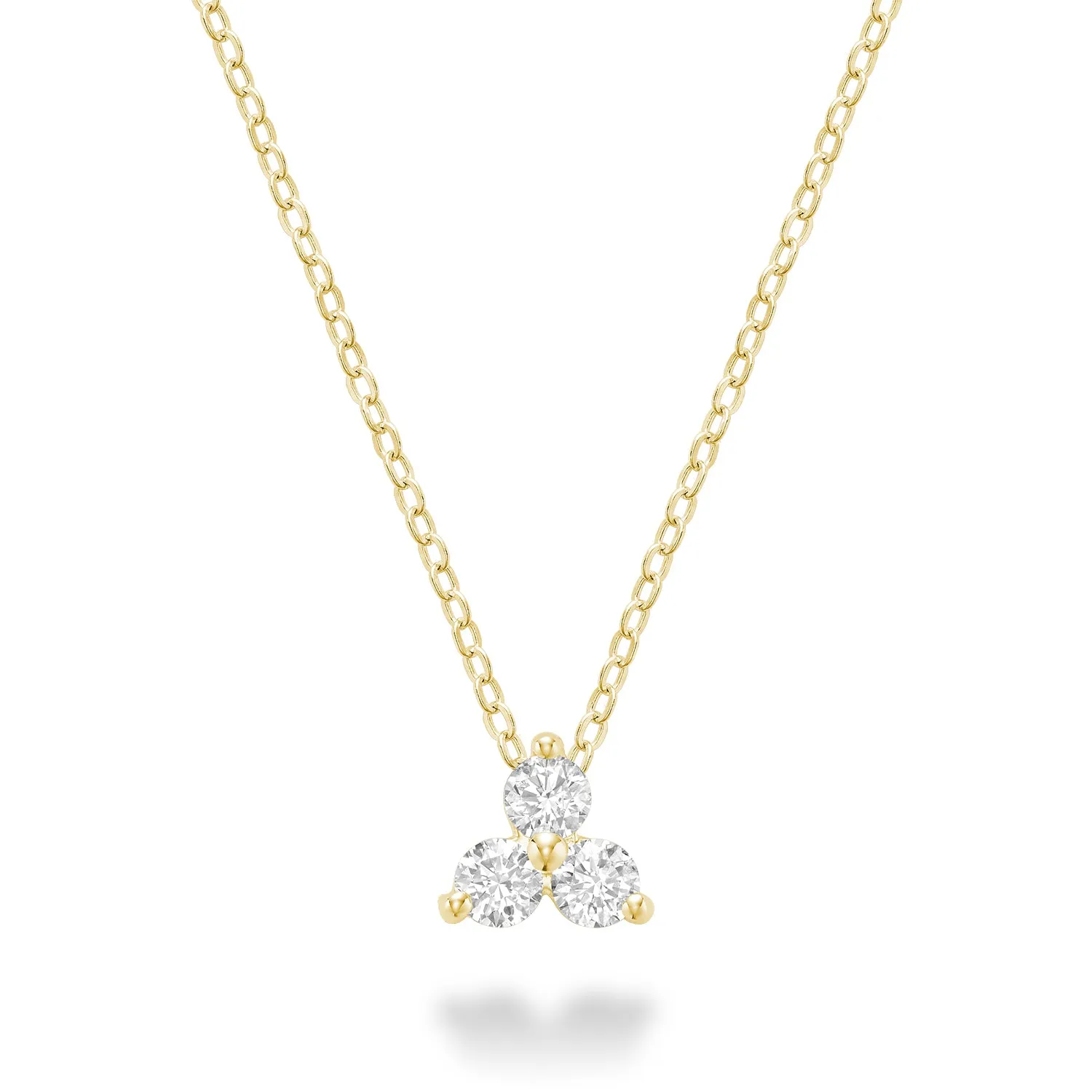 Diamond Trio Necklace