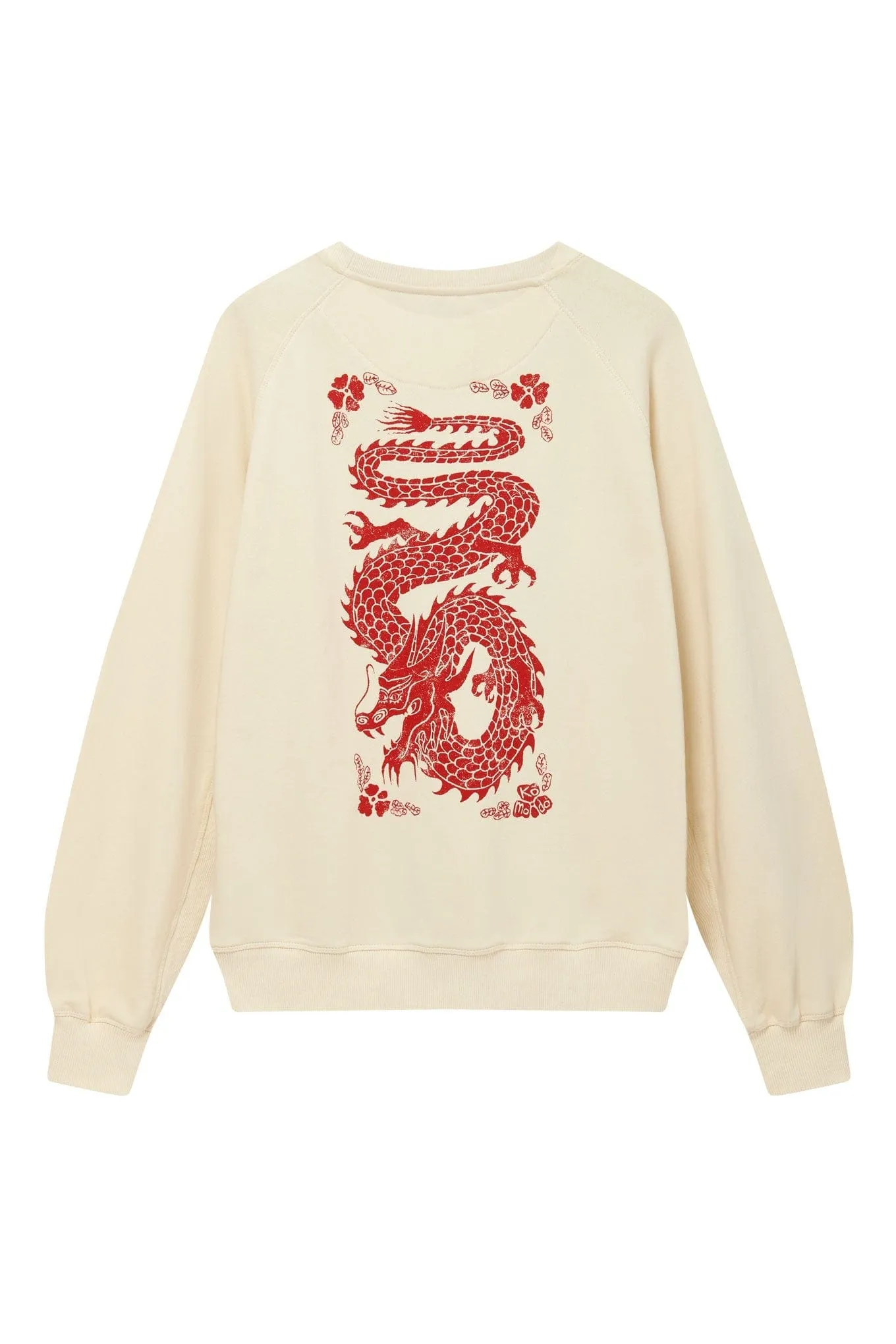 Dragon Men's Organic Cotton Sweat | Cream