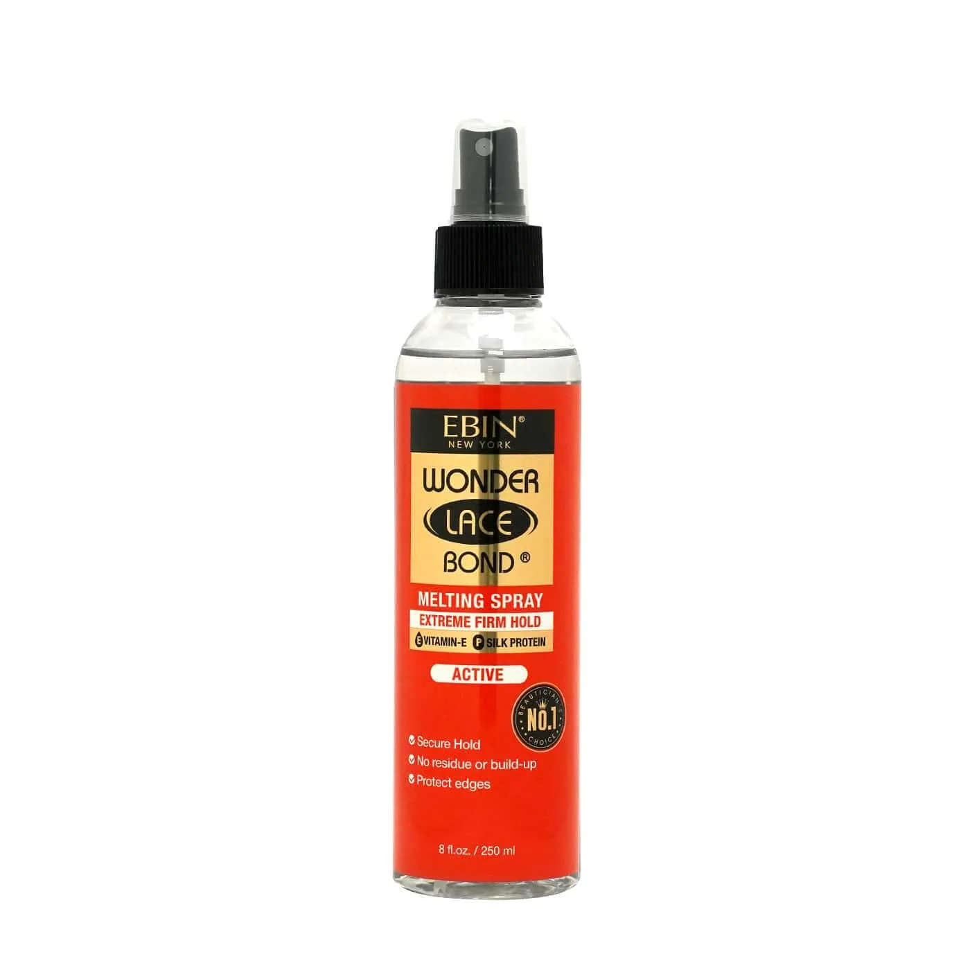 EBIN | Wonder Lace Bond Melting Spray Extreme Firm Hold Active 8oz