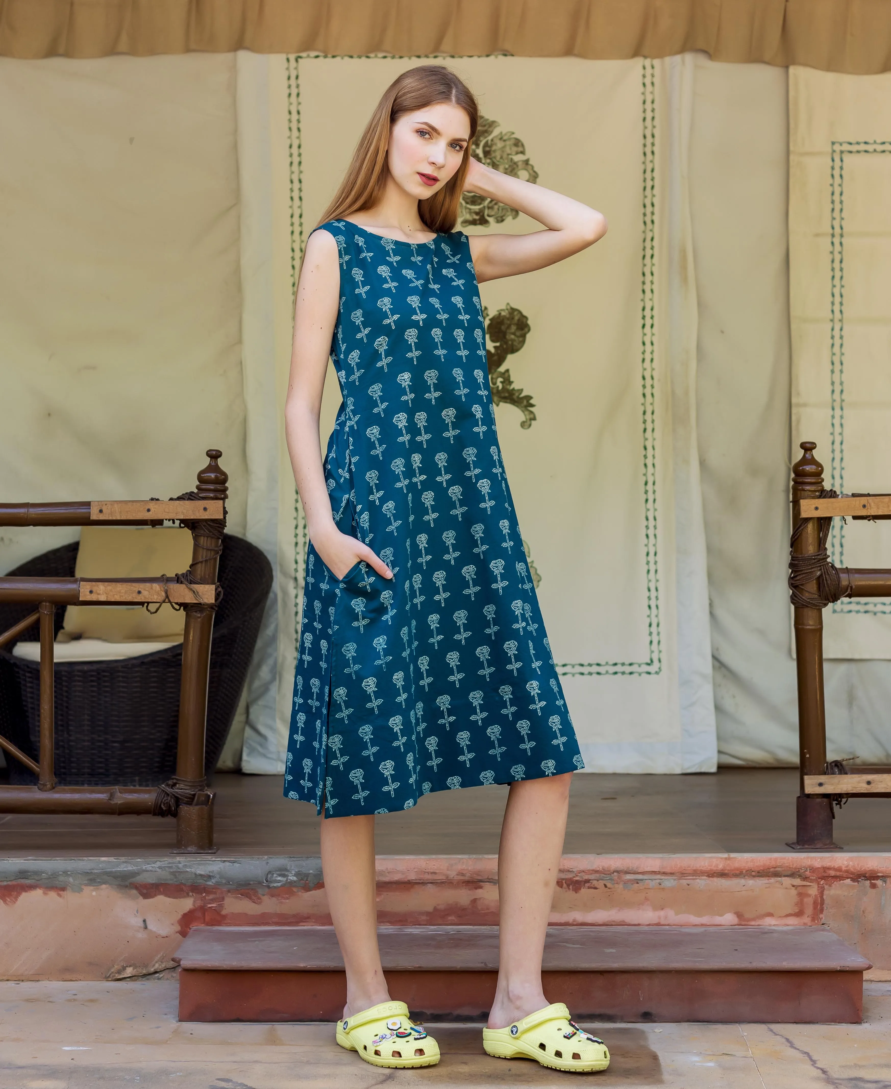 Elina A Line Dress