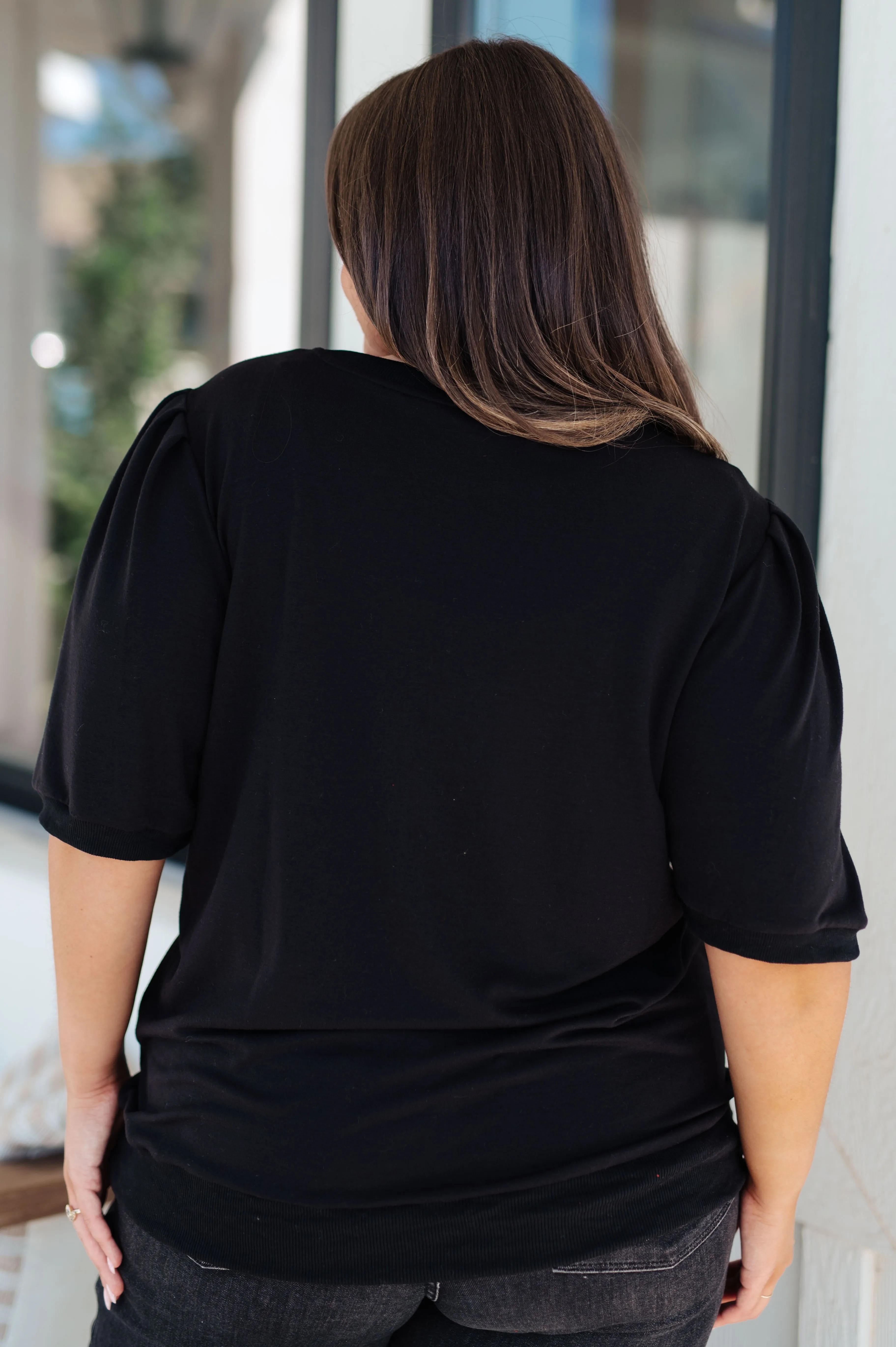 Evidently Different Puff Sleeve Top (S-3XL)